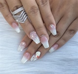 French Ombre &amp; Crystal Pixies