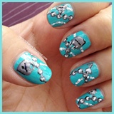 Tiffany&#39;s nail art