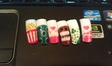 Some examples of my nail art