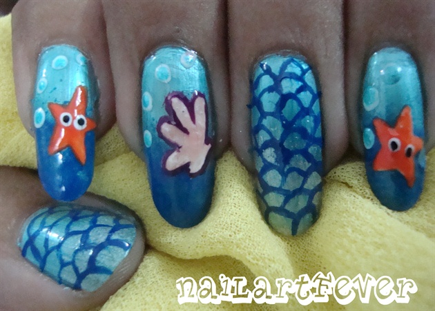Under the sea nails !