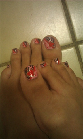 Date Night Heart Toes