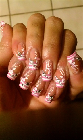 Girly Pink French
