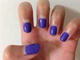 Simple Purple Nails 
