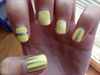 Pastel Yellow Spring Daisy Nails