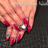 Geometric And Red 