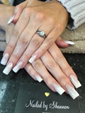 White Bling Nails