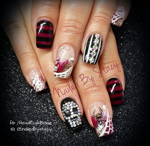 Moves Like Freddy... Halloween Nails!