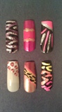 Simple Funky Nail Designs