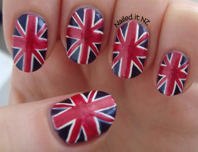 Union Jack Nails