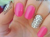 Marilyn Monroe diamonds nails