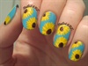 Sunflower nails
