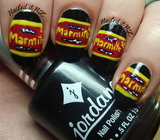 Marmite nails