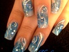 Blue Acrylic Nails