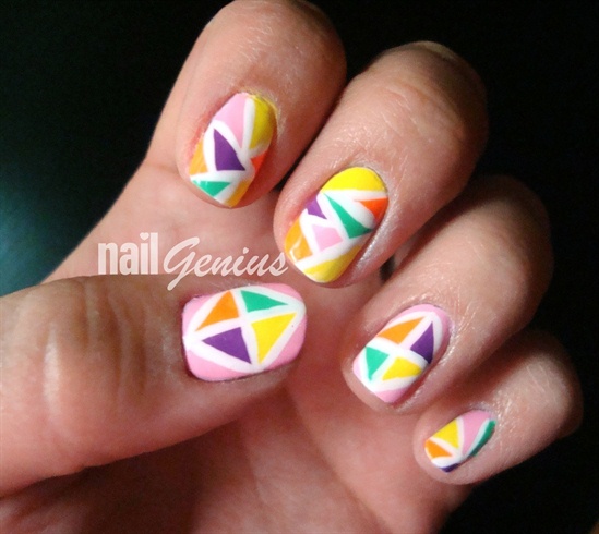 Geometric Nails