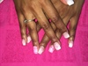 Pink N Whit Ombre