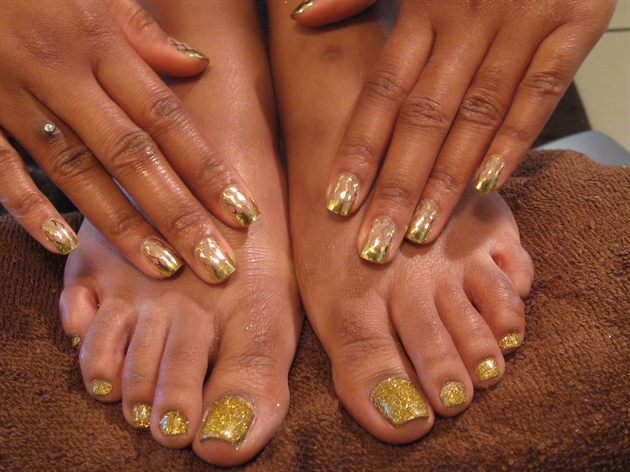 Minx Gold and Rock Star Gold