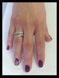 Gelish Manicure With Accent 