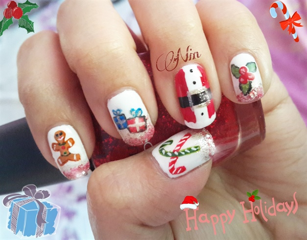 Cute Christmas nails