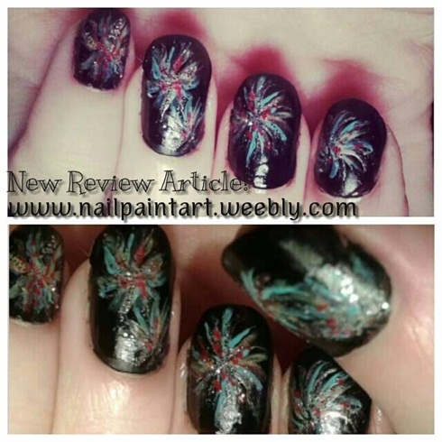 New Tutorial on Fireworks Nails