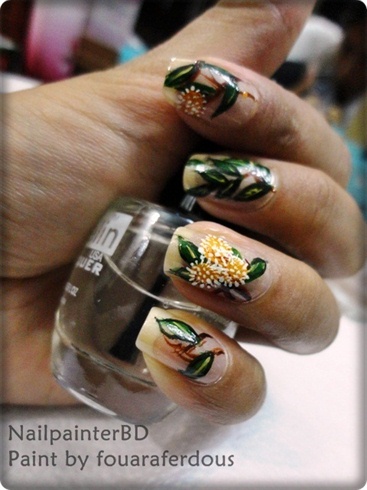 Kadam Flowers Nails