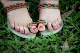 Candy Toe Nails