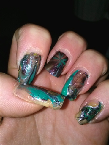 Water Marble colors that don&#39;t Match