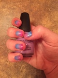 Pink Purple And Blue Gradient