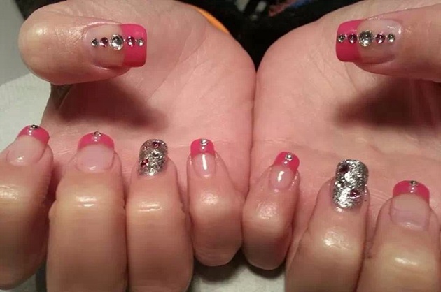 pink and sparkly