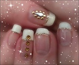 white tips and studs
