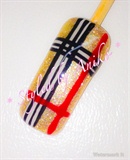 Burberry-Style Nails