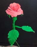 Acrylic rose