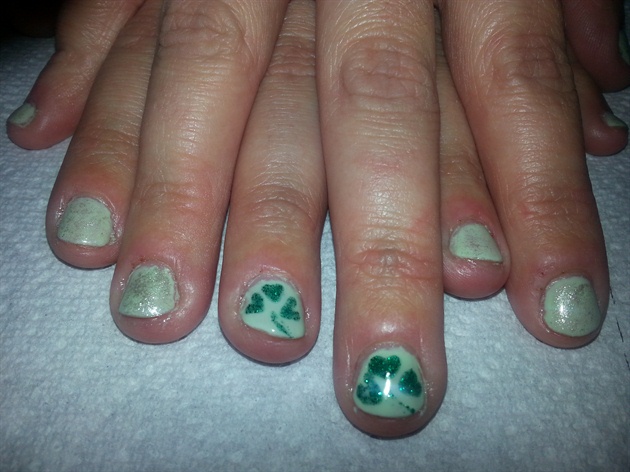 St.Patrick&#39;s Day nails!!!