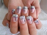 Gel Tips with Nail Art!