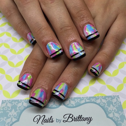 French with a pastel twist