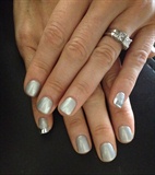 Silver Chrome French Tip 