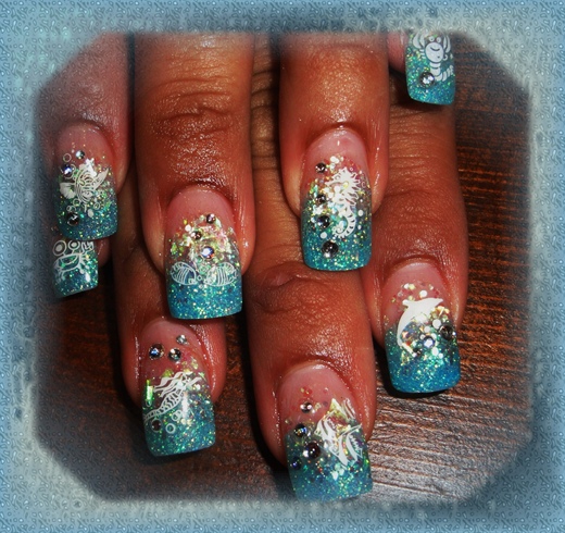 Niks Under The Sea Nails