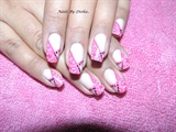 abstract pink design