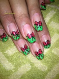 bows on neon tips