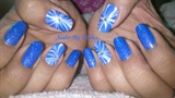 blue water marble