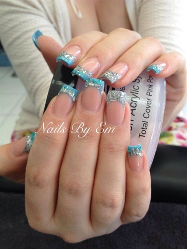 Light Blue And Silver 