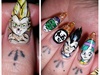 Dragon Ball Z nails