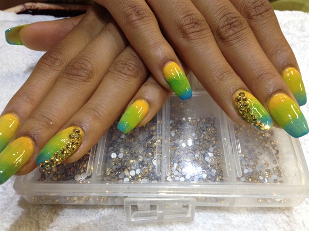 World Cup Inspired Nails Fr Last Summer
