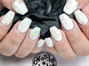 white mermaid nails