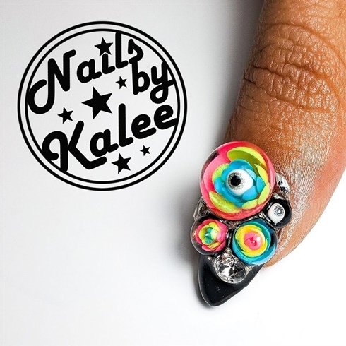candyball eyeball nails