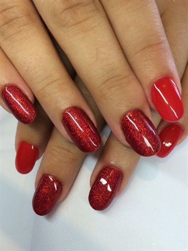 Red Red Glitter Red