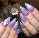 Purple glitter 