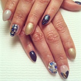 CND shellac With A Lil Bit Of Bling