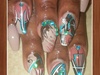 acrylic coffin shaped nails 