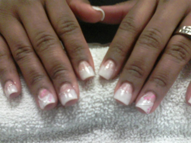 Peekaboo Pink French Manicure