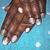 White Gel Manicure